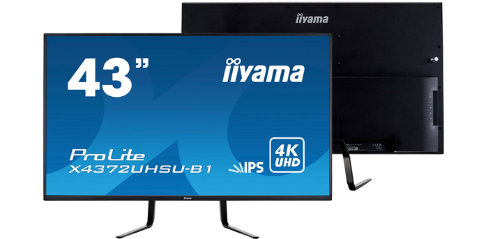 iiyama Prolite X4372UHSU-B1 43-inch 4K Monitor